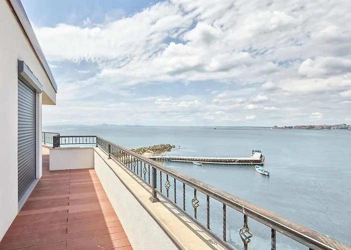 Apartmán 3bd Paradise With A Stunning View With Parking By Flat Mаnаger Nesebar